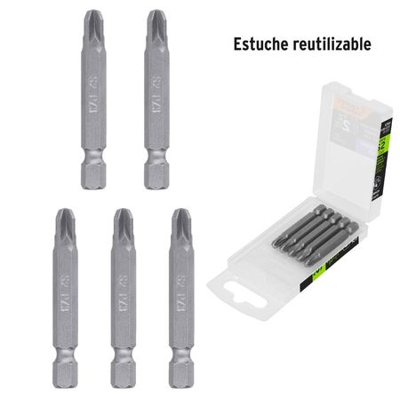 Puntas PZ3 pozidriv largo 2