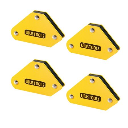 Escuadra magnética para soldar set de sujetadores 4 piezas 9LB