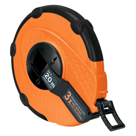 Wincha cinta métrica 20 m, Profesional, flexómetro fibra de vidrio