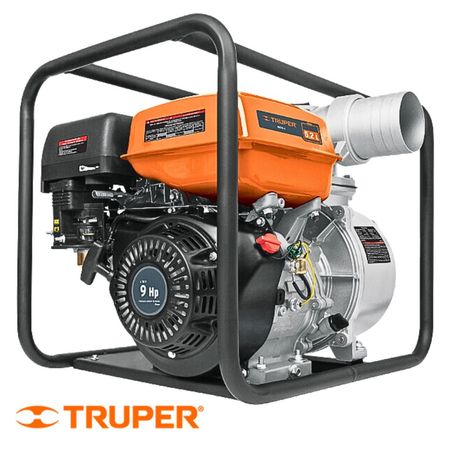 Motobomba autocebante a gasolina 9 HP salida 4