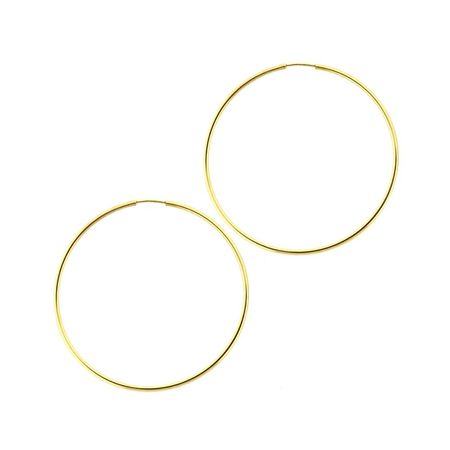 Argolla Grande Bañado en Oro 24K