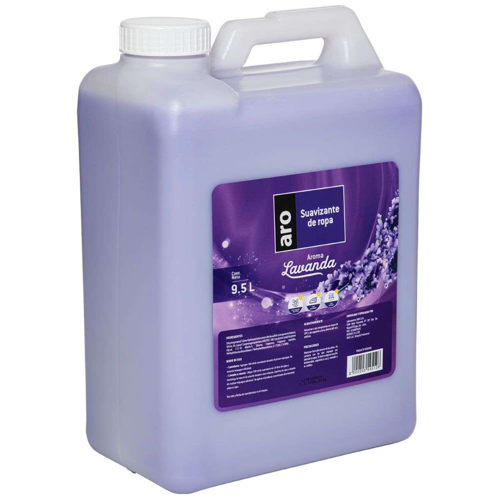 Suavizante ARO Lavanda Frasco 9.5L