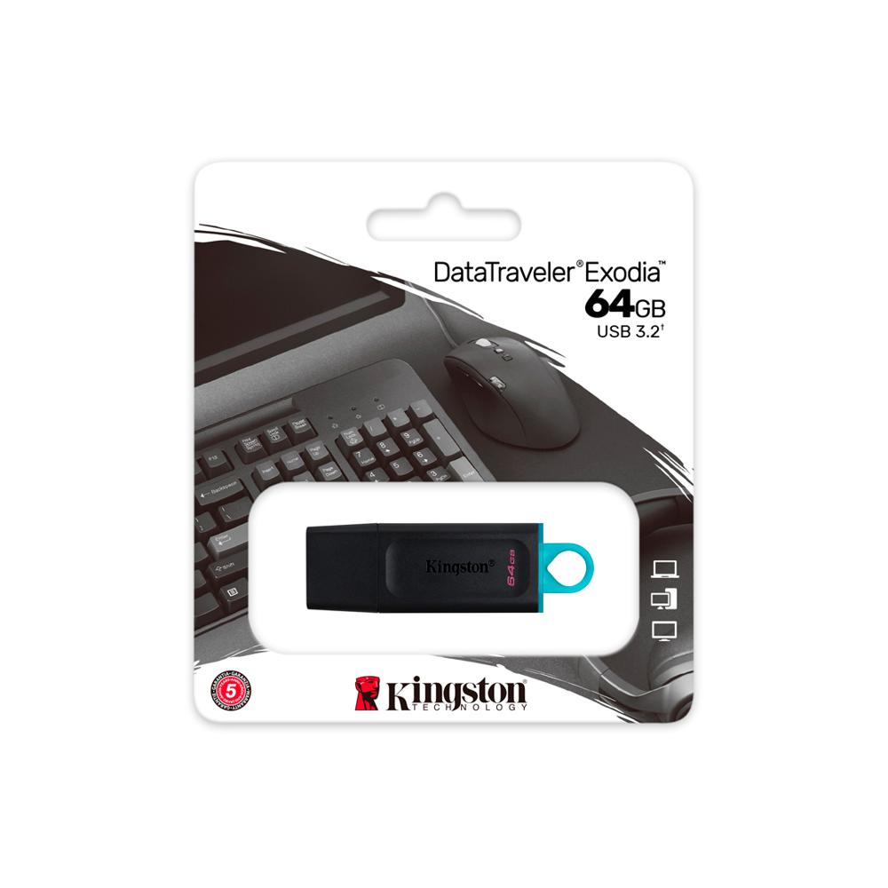 Memoria Usb 64gb Kingston 3.2 Exodia DTX