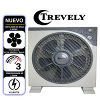 Ventilador de MesaTrevely 3V 45 Watts con Temporizador  VT-12A