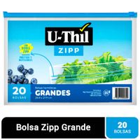 Bolsas herméticas zipp U-THIL Grandes Paquete 20Un