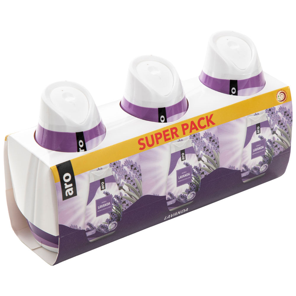 Cono Aromatizador ARO Lavanda Paquete 3un