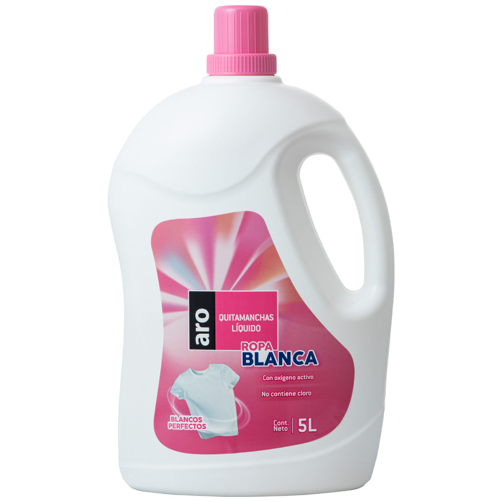Quitamanchas Líquido ARO Ropa Blanca Galonera 5L