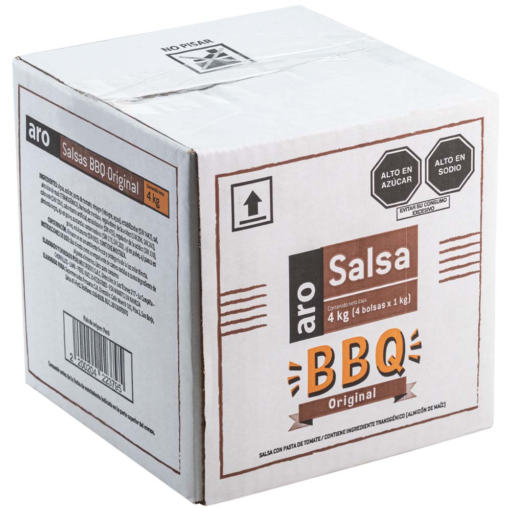 Salsa ARO BBQ Caja 4Kg
