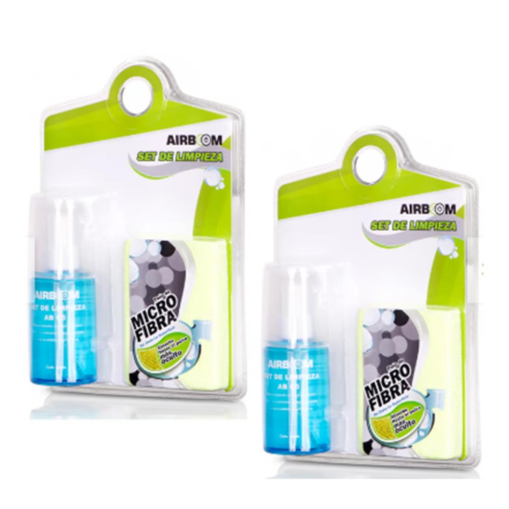 Pack 2 und Kit De Limpieza AB C5 120ml AIRBOOM para PC, Laptop, Tableb, Movil, Tv, Camara