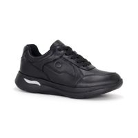 Zapatilla Escolar Cuero Unisex  Par&ss JA25-CG862J NEGRO