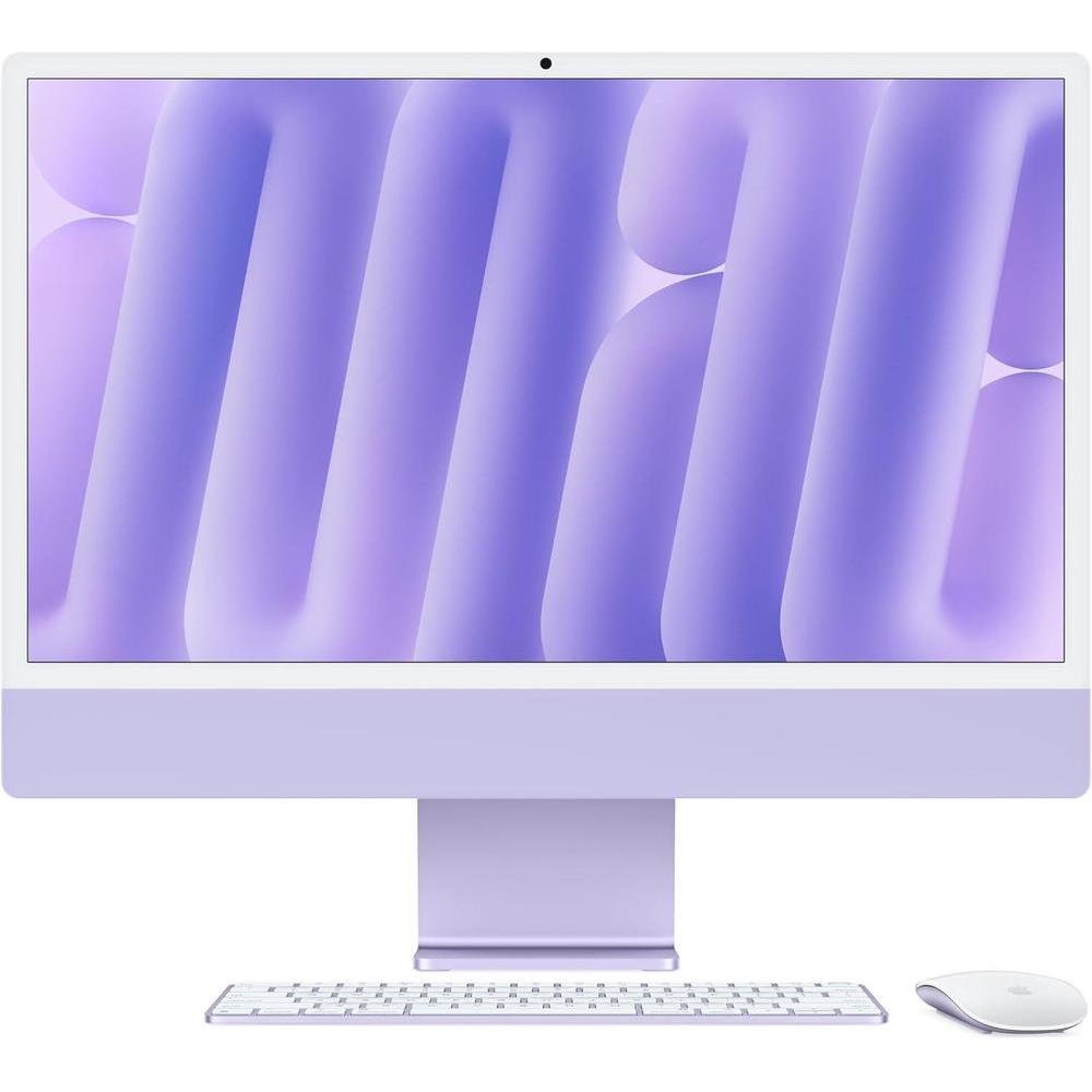 iMac M4 chip with 10-core CPU and 10-core GPU - Purple / 16GB Y 256GB