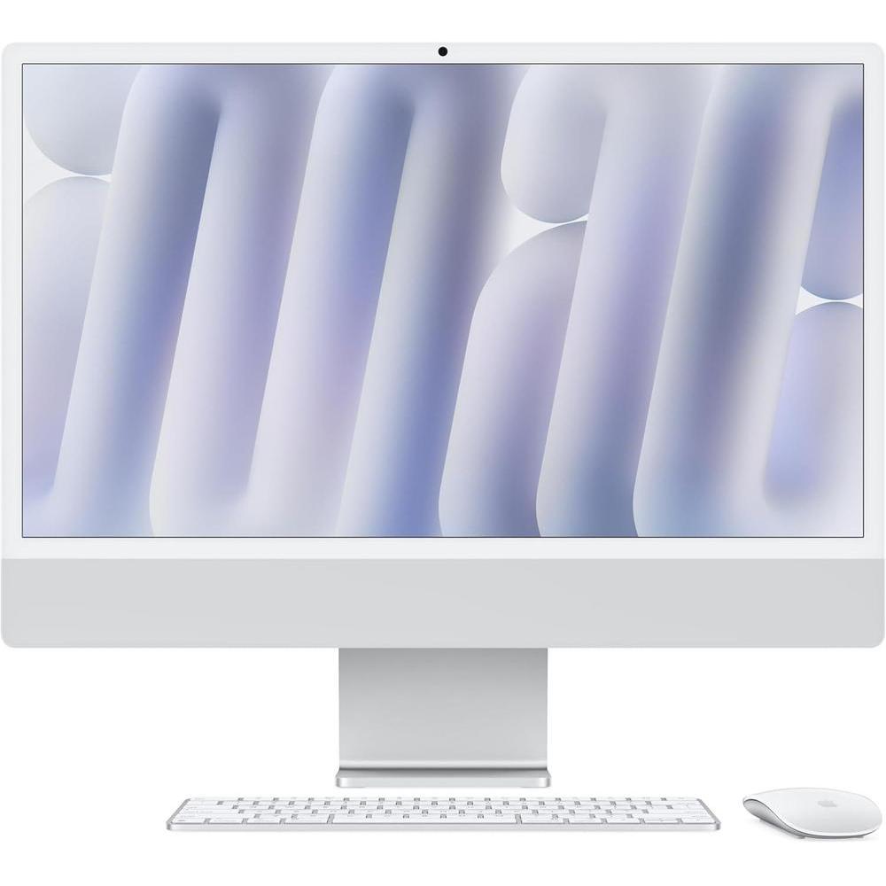 iMac M4 chip with 8-core CPU and 8-core GPU - Silver / 16GB Y 256GB