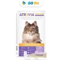 Atrevia Trio Cats Large 6.3 a 12.5 Kg x 1 Pipeta - Antipulgas y Antiparasitario para Gatos