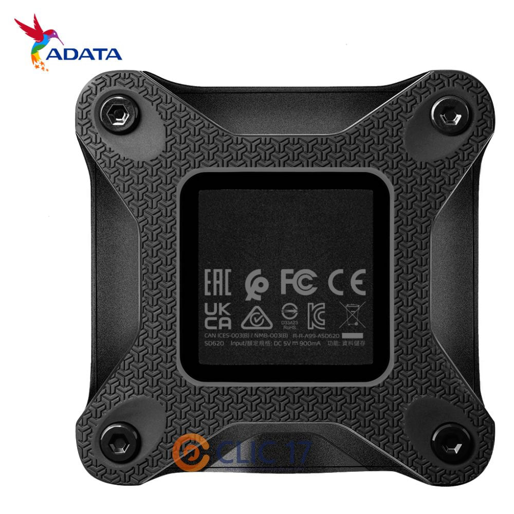 Disco Solido SSD Externo 2TB ADATA SD620 Negro USB 3.2