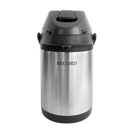 Termo de Acero Inoxidable 3 litros Record Gris