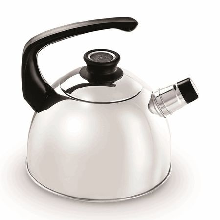 Tetera de Acero Inoxidable Record 1.8 l con Fondo Difusor