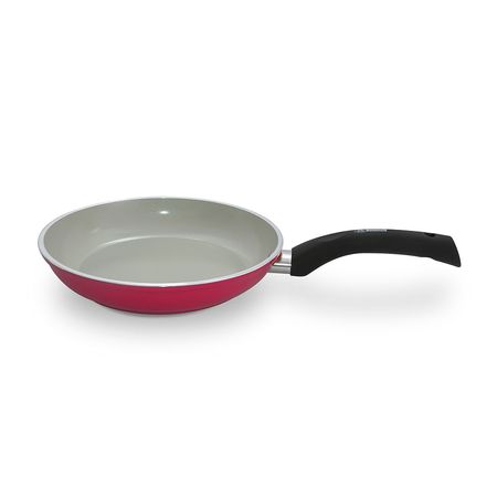 Sartén Cerámico Record Modelo Ceramica Rojo de 22 cm