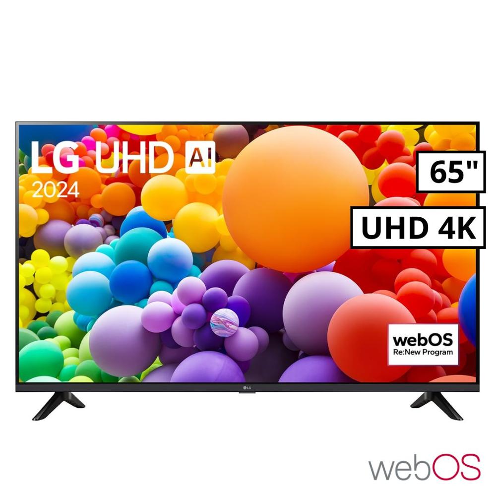 Televisor LG 65 Smart TV Thinq AI WEBOS HUB 4K UHD LED 2024 65UT7300PSA