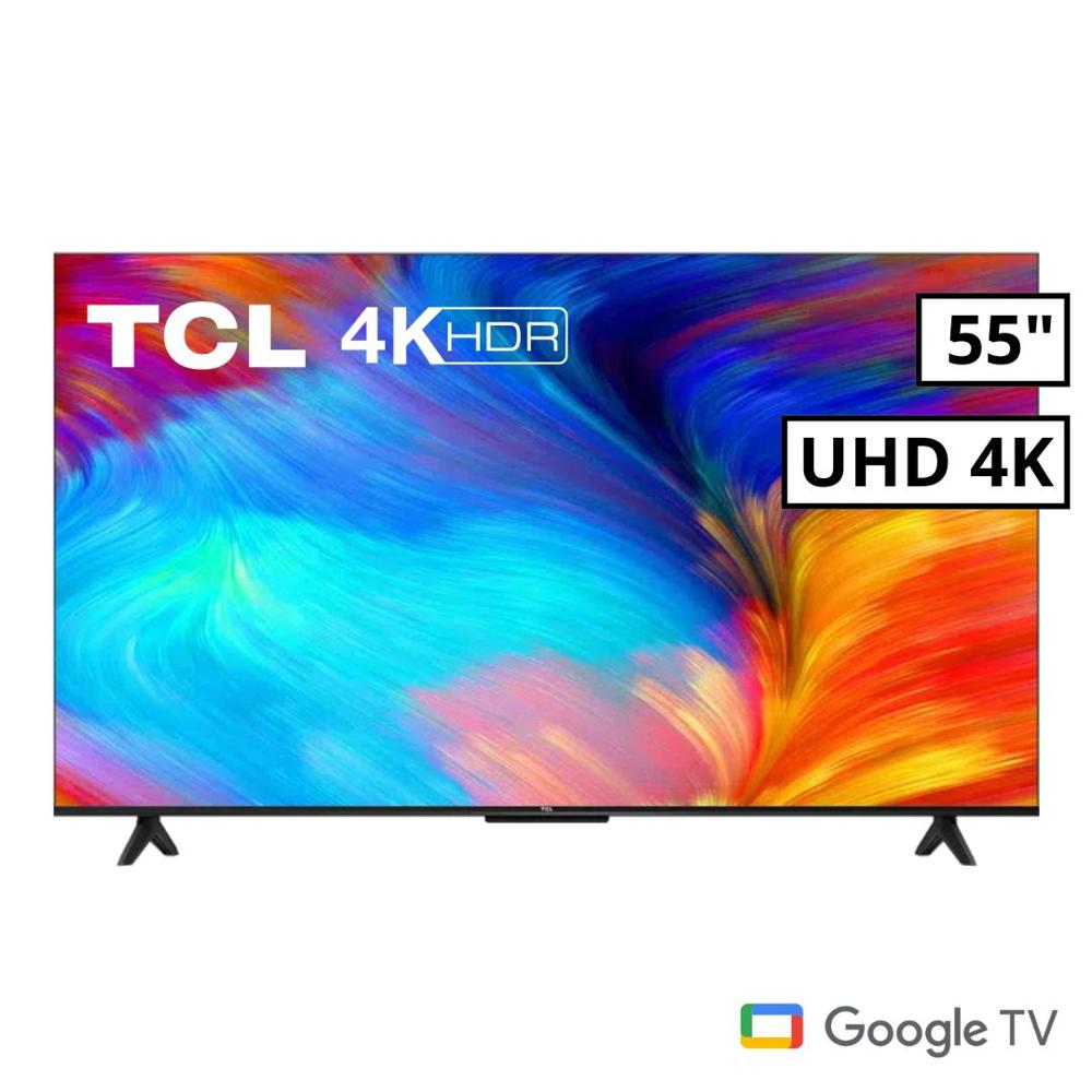 Televisor TCL 55 Smart TV GOOGLE TV 4K UHD LED 55P635