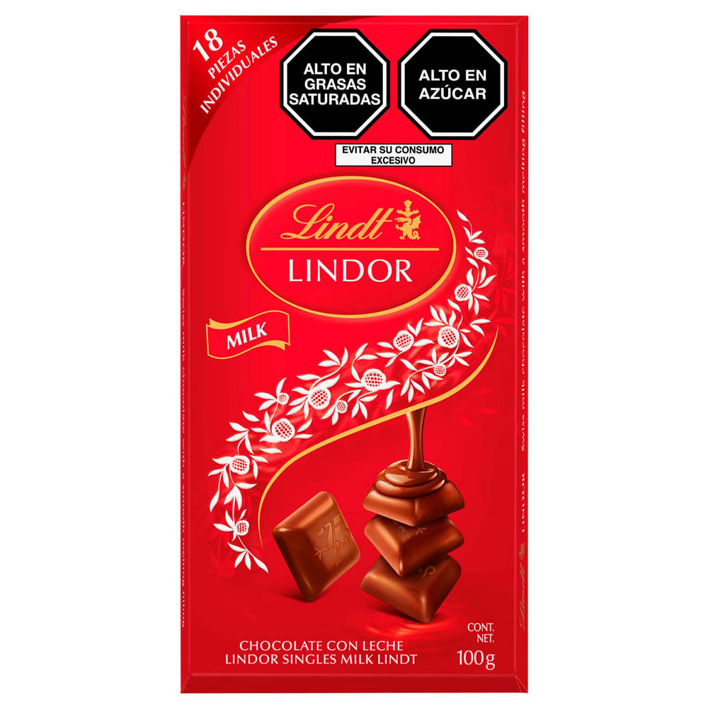 Chocolate LINDT Milk Sing Paquete 100g