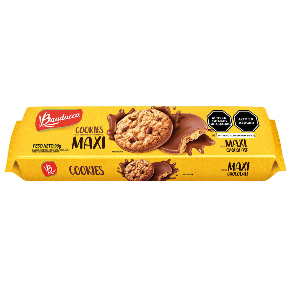Galletas BAUDUCCO Maxi Chocolate Paquete 96g