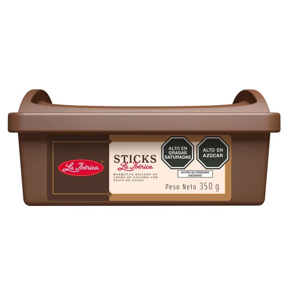 Barquillo con Crema de Castaña LA IBERICA Pote 350g