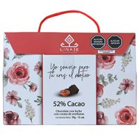 Chocolate con Crema de Avellanas LINAJE Cartera Caja 95g