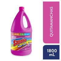 Quitamanchas SAPOLIO Ropa Color Botella 1800ml