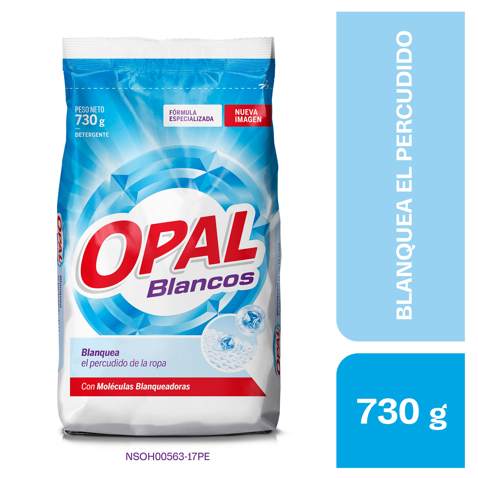 Detergente OPAL Blancos Bolsa 730g