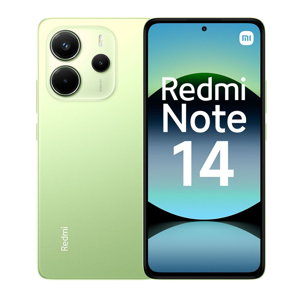 Xiaomi Redmi Note 14 128GB 6GB Verde