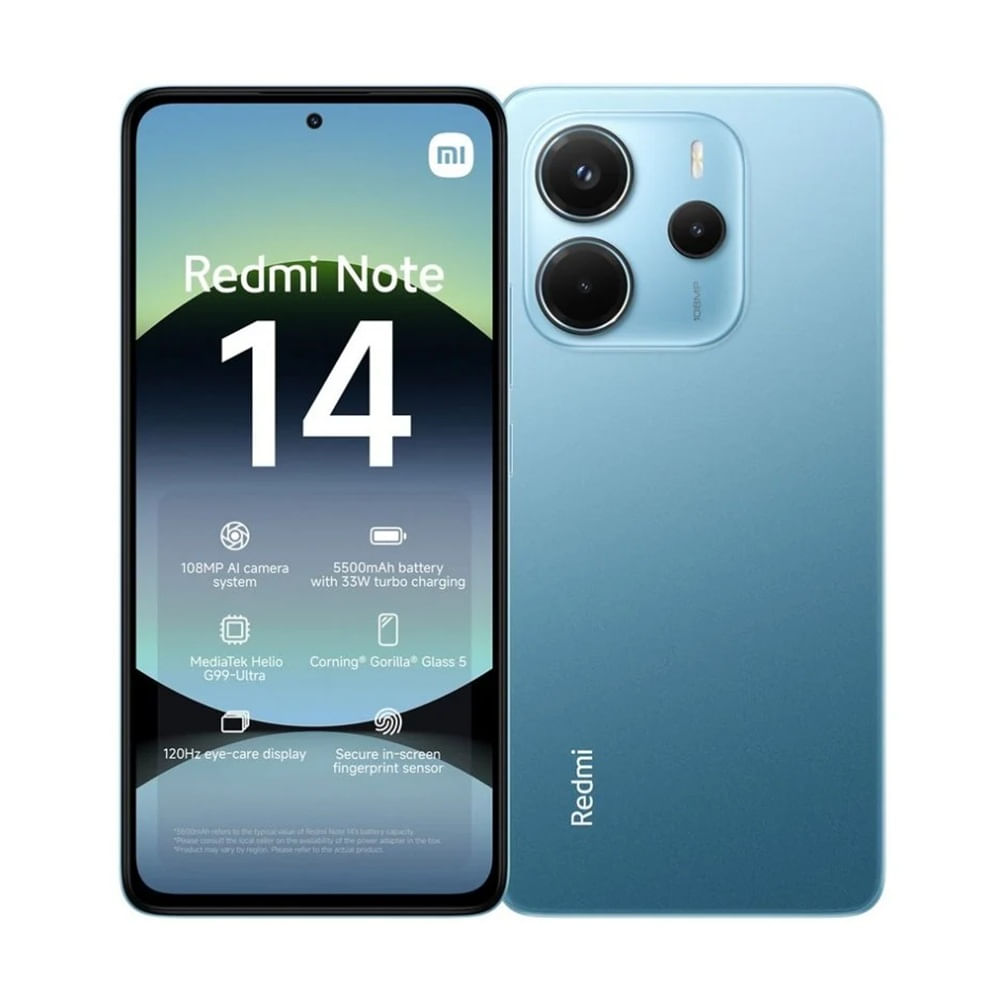 Xiaomi Redmi Note 14 256GB 8GB Azul