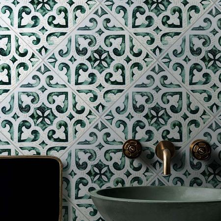 Azulejo Delta Verde 15x15 Kantu