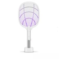 Raqueta Eléctrica Recargable Mata Moscas e Insectos