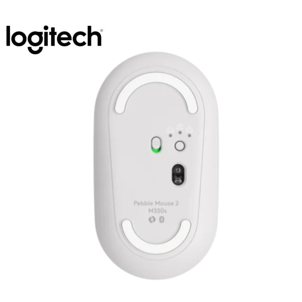 Mouse Logitech Pebble 2 M350s Bluetooth/Wireless White 910-007047