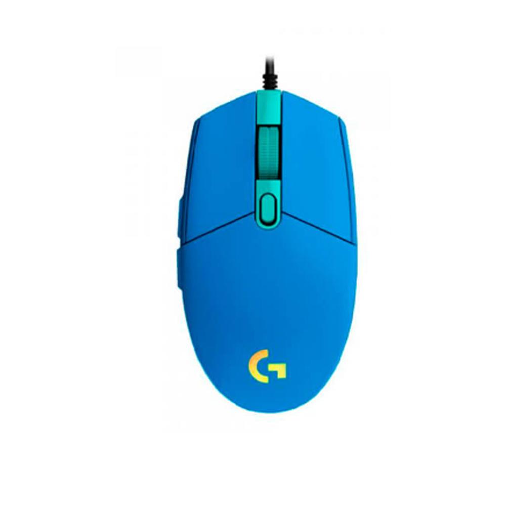 Ratón Logitech G203 Lightsync Óptico 8000 Dpi Rgb Azul 910-005792