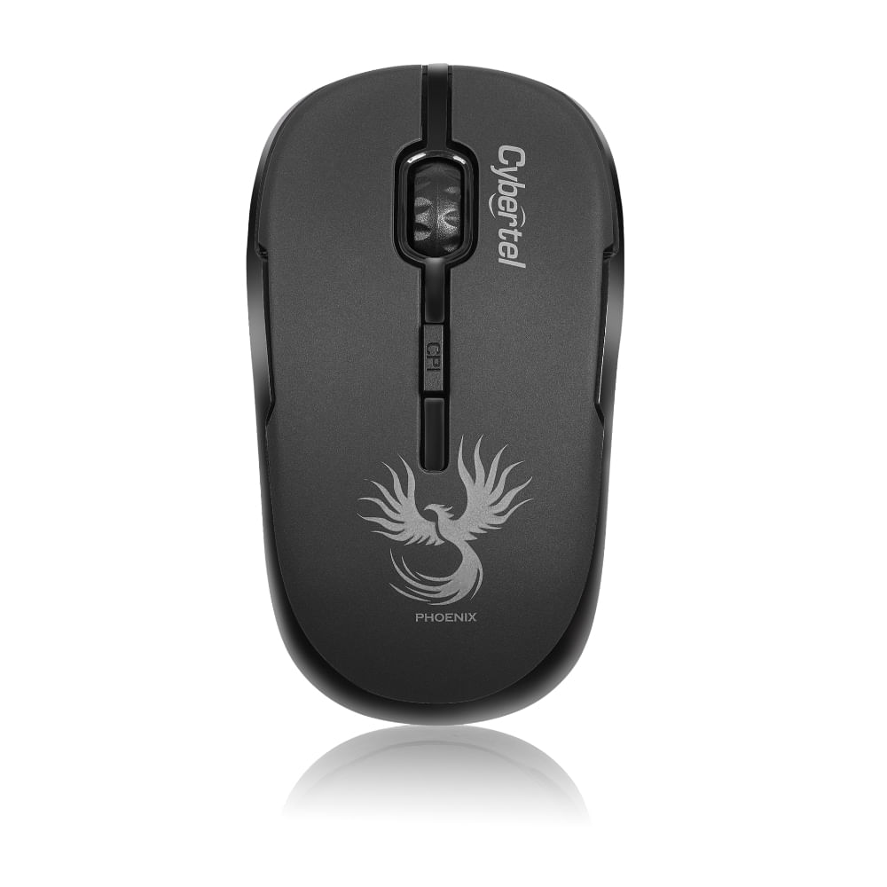 Phoenix Spectrum BLK CYB M700x Mouse Wifi Recargable Cybertel