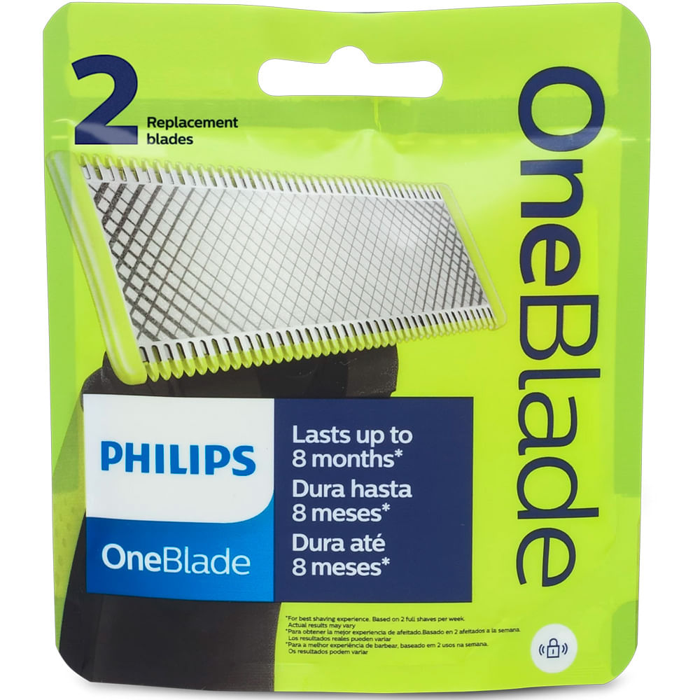OneBlade Cuchilla de repuesto Acero Inoxidable Philips QP220-51