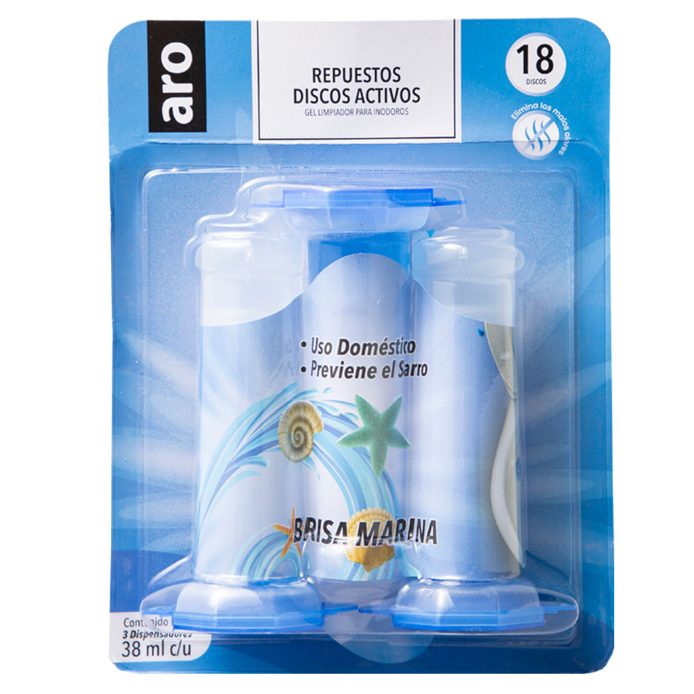 Repuestos Disco Activos ARO Brisa de Mar Paquete 114ml