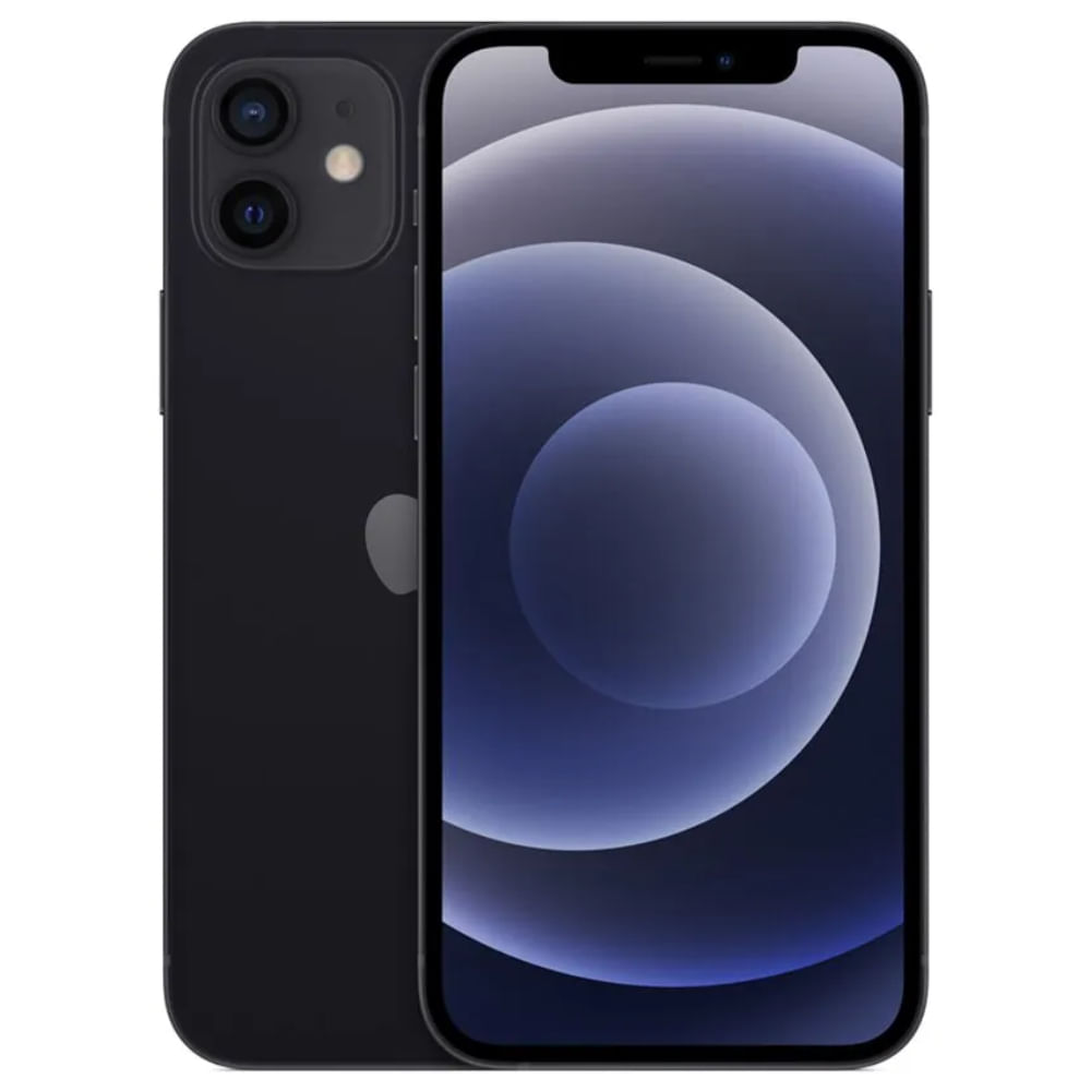 Celular Apple iPhone 12 64GB Negro Reacondicionado