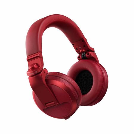 Audífonos Pioneer DJ HDJ-X5BT-R Bluetooth Rojo