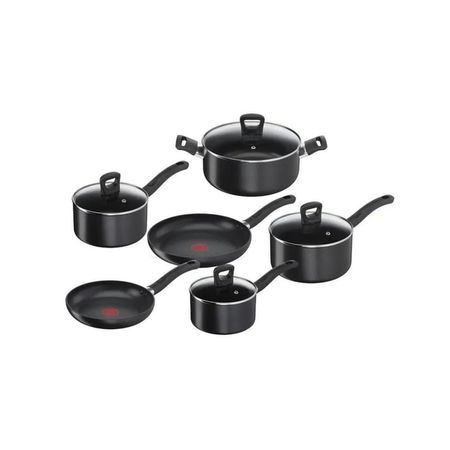 Set de Ollas Antiadherente de Titanio T-fal Enhance 10 Pz