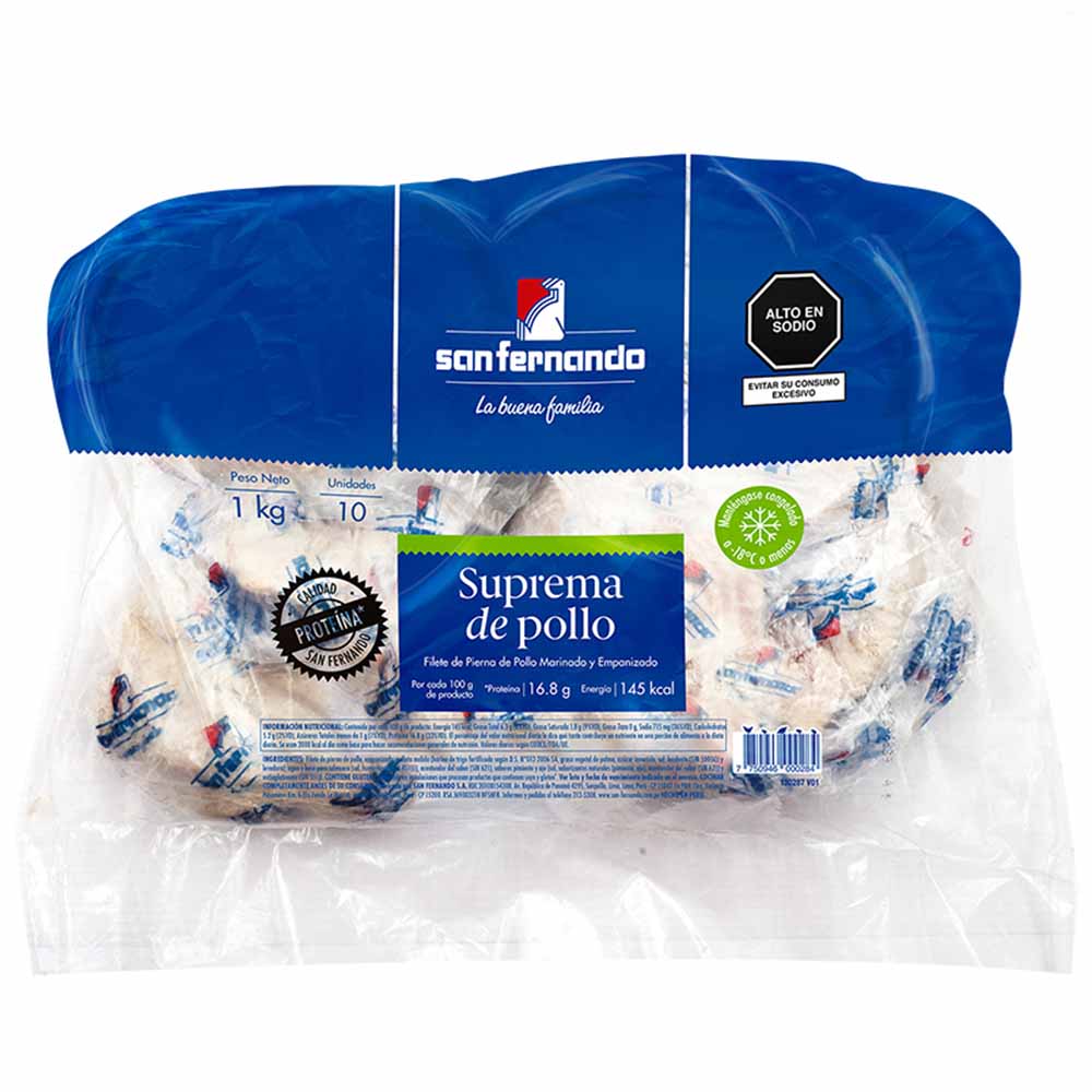Suprema de Pollo SAN FERNANDO x 1Kg
