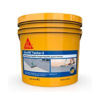 Impermeabilizante para Techos SikaFill Techo-3 Fibra Gris Balde x 4 L