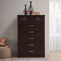 COMODA NACION MUEBLES MARTIN COLOR NEGRO NM