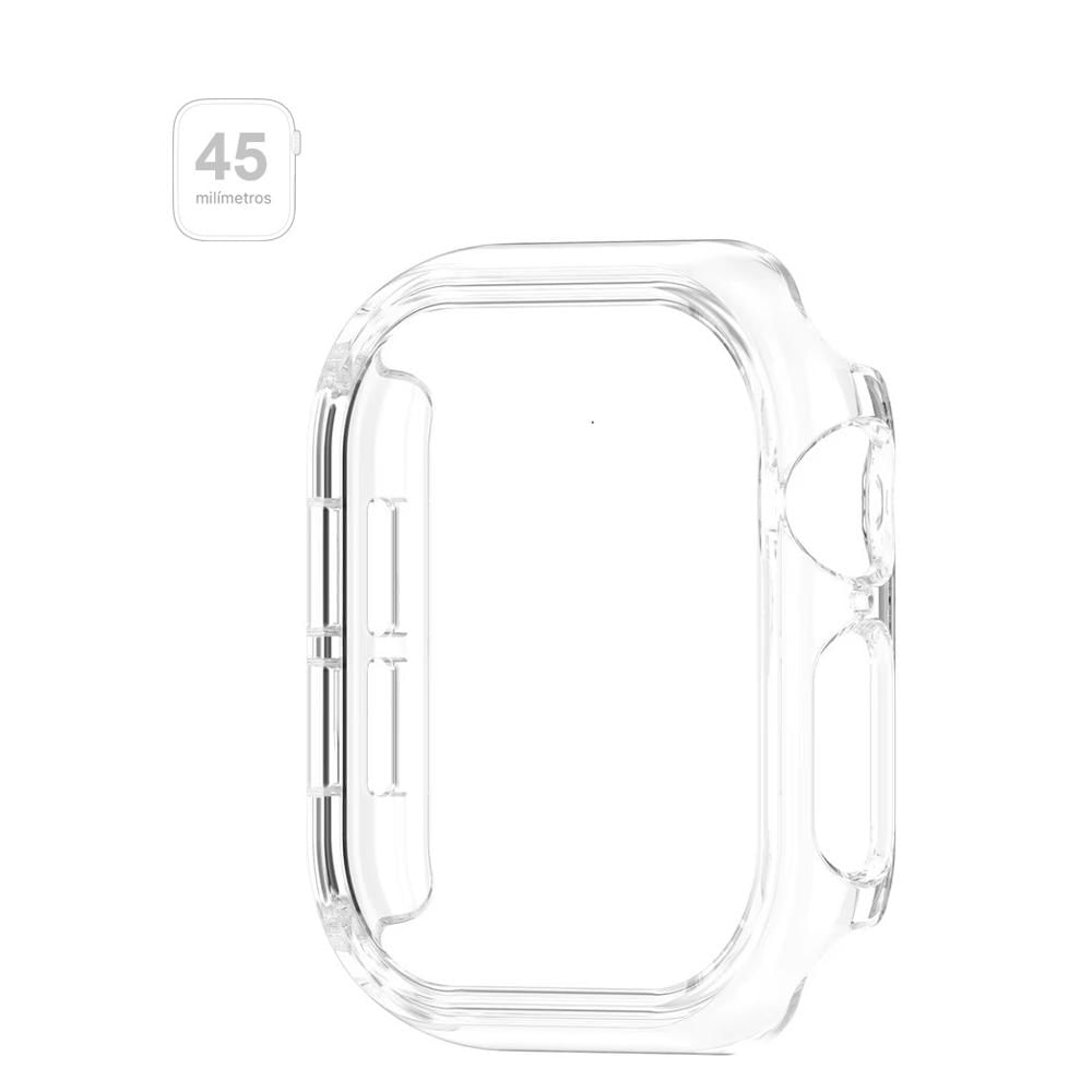 Protector de Pantalla Bumper para Apple Watch 45 mm - Transparente
