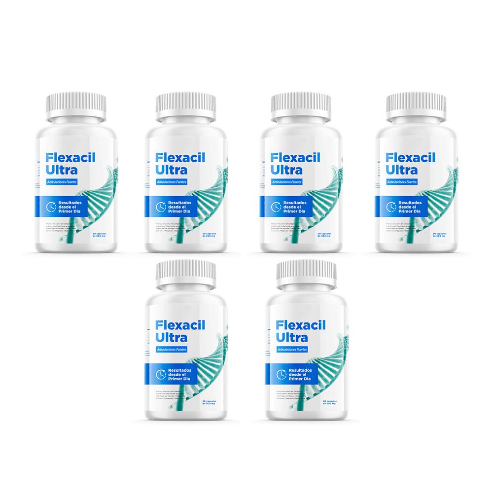 Flexacil Ultra - Pack x6 - para Molestias Articulares y Oseas