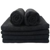 Toalla de Baño 140 x 70 Multitoallas Negro de 400 Gr