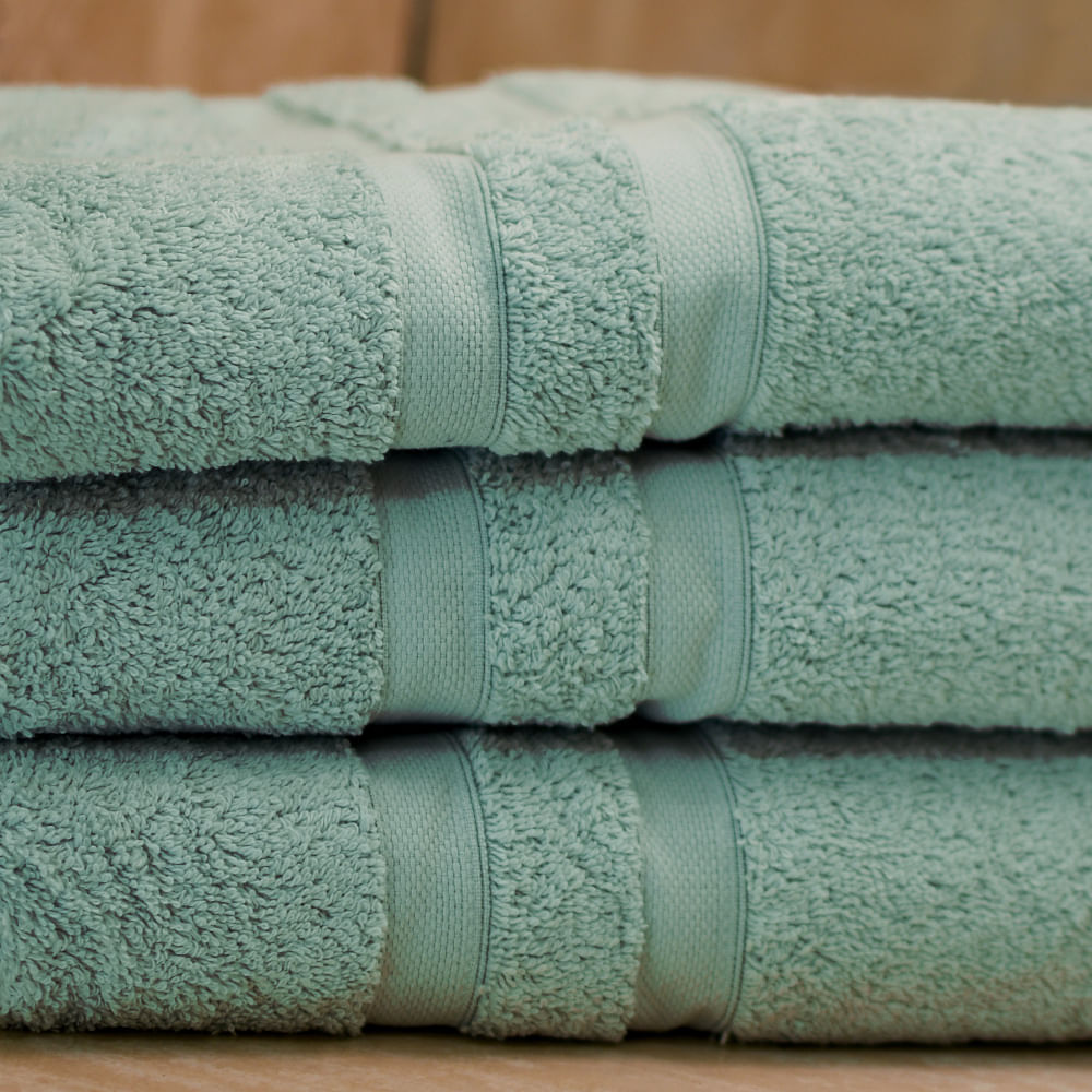 Toalla de Baño 140 x 75 Multitoallas Verde de 650 Gr