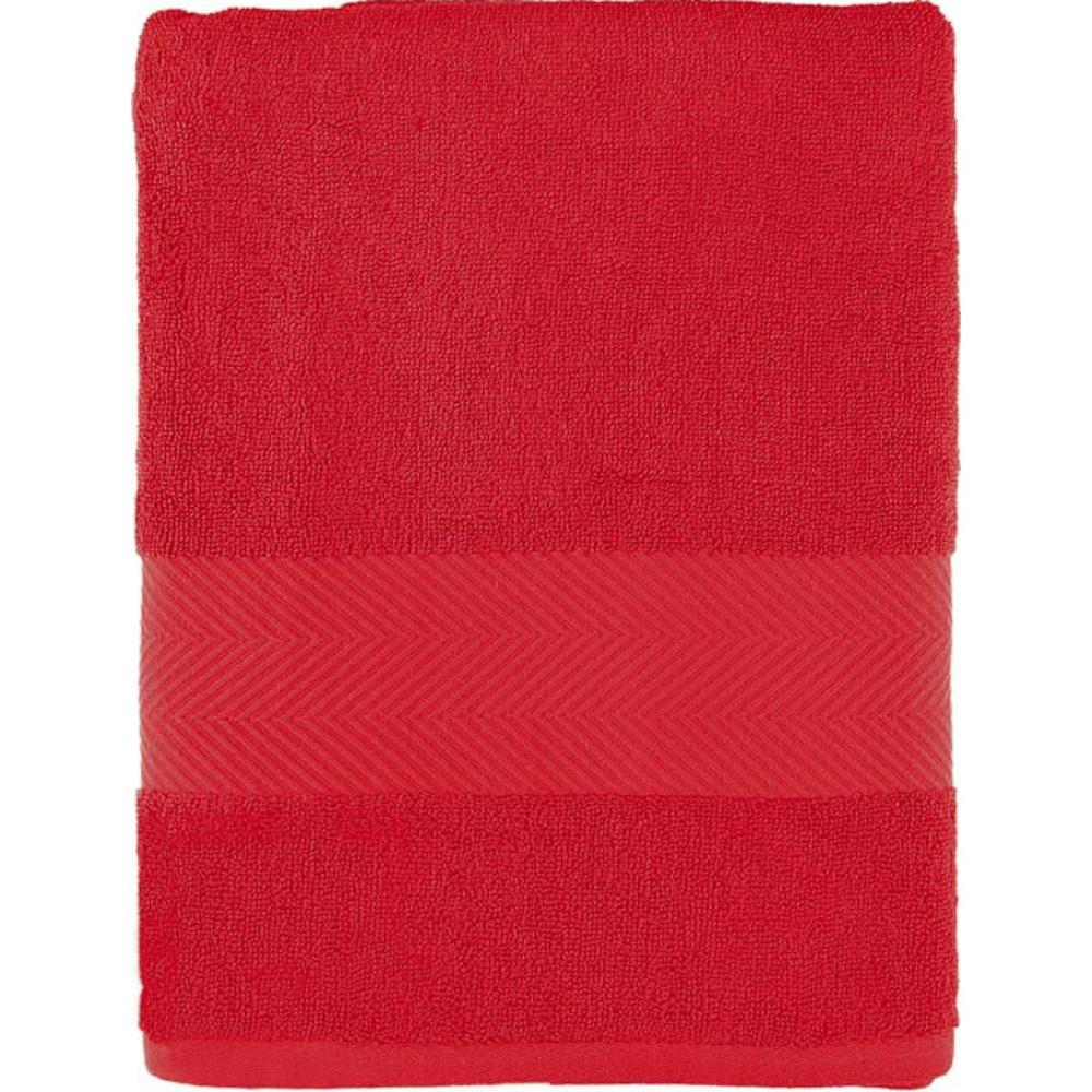 Toalla de Baño 140 x 70 cm Multitoallas Rojo de 550 GR