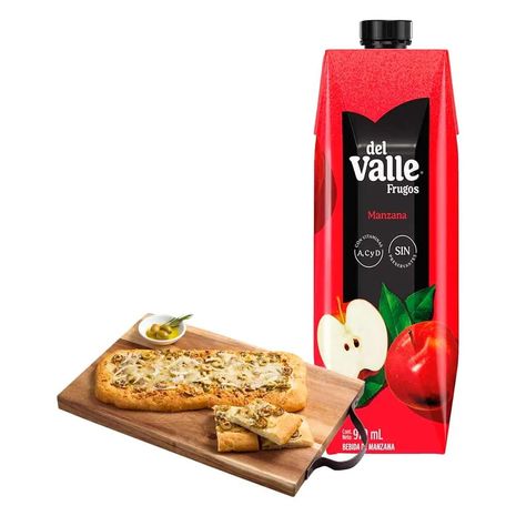 pack-focaccia-de-aceituna-horneada-x-un-bebida-frugos-del-valle-sabor-a-manzana-caja-970ml